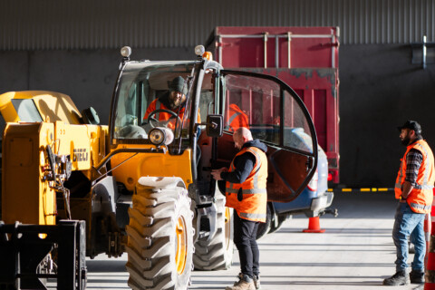 Grant Anderson Transport Services Ltd tracking the Loader event